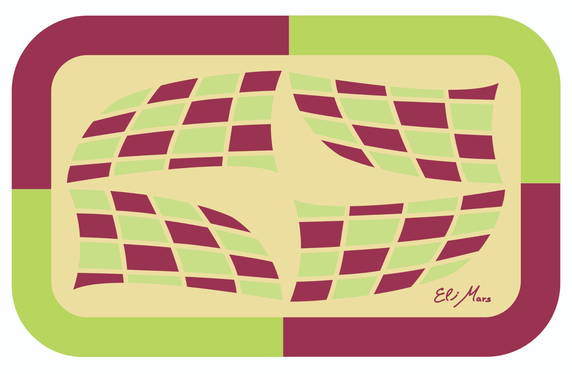 Bertrand Marcelly alias Eli MARS Sculptor - Green Butterfly 