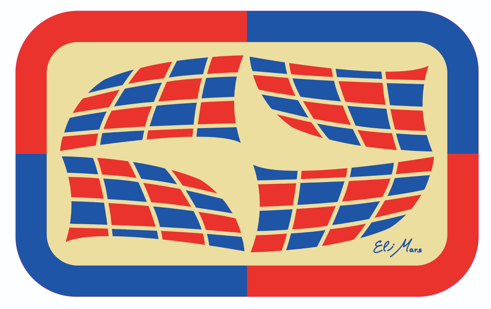 Bertrand Marcelly alias Eli MARS Sculptor - Blue Butterfly 