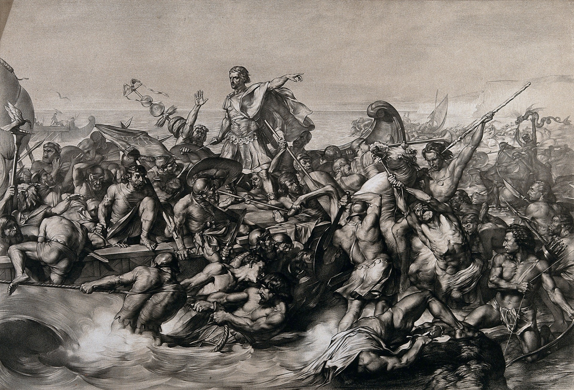 Il primo sbarco di Cesare in Britannia