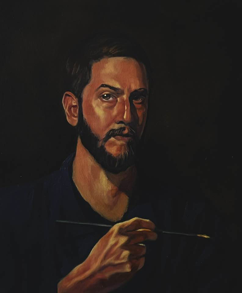 Self portrait in hell - A. Vashakmadze